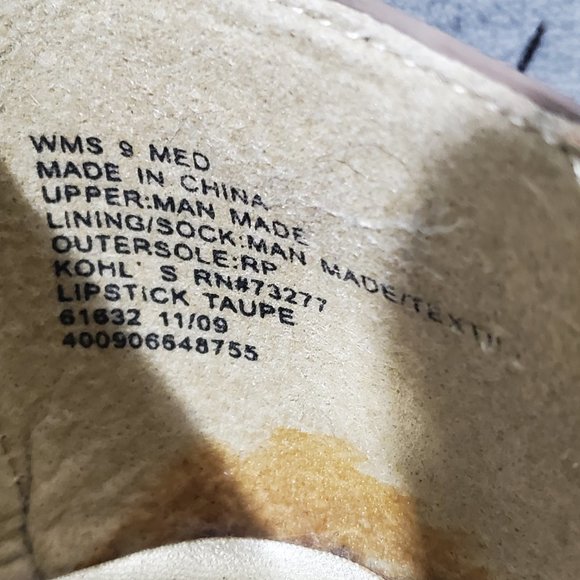 Apt 9  Reptile Stiletto Heels in Lipstick Taupe Size 9M - Picture 5 of 14